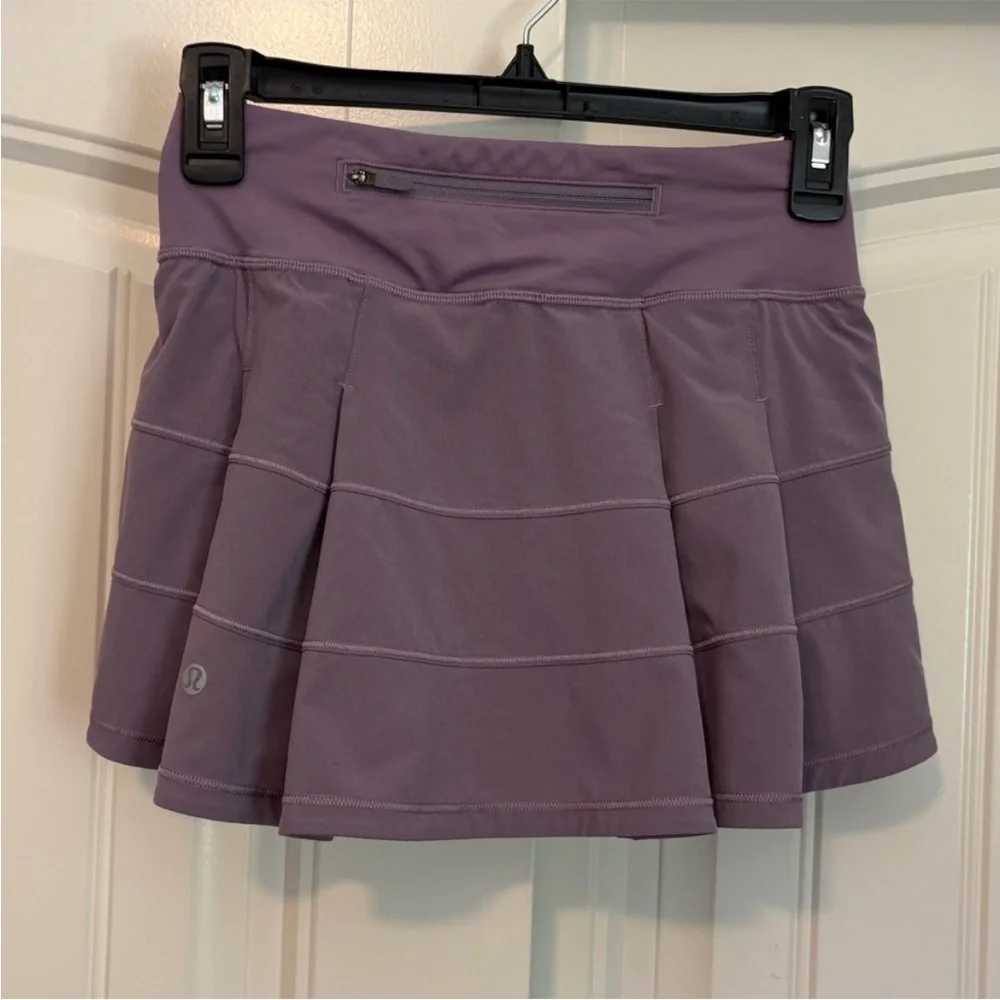 Lululemon Pace Rival Mid-Rise Skirt Purple Ash size 4 - Picture 4 of 7